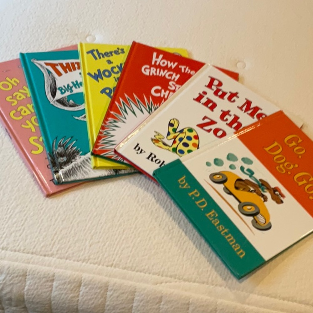 Dr. Seuss books (some collector books)